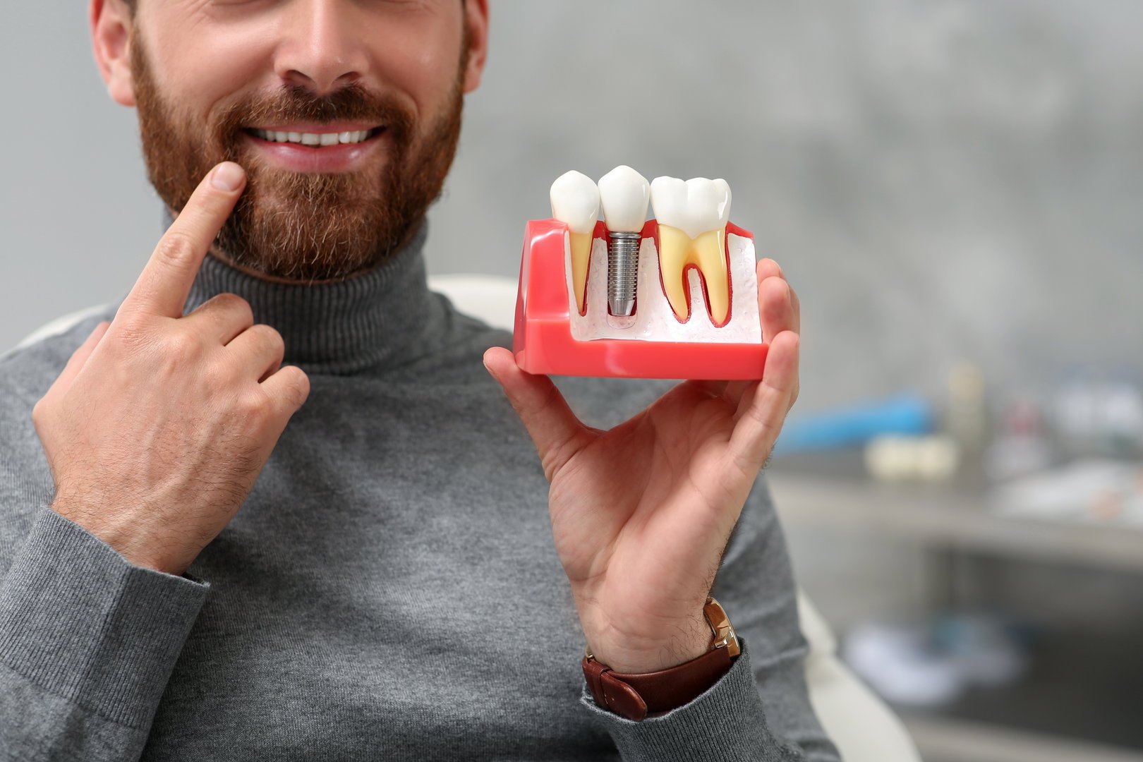 Replace Teeth With Dental Implants